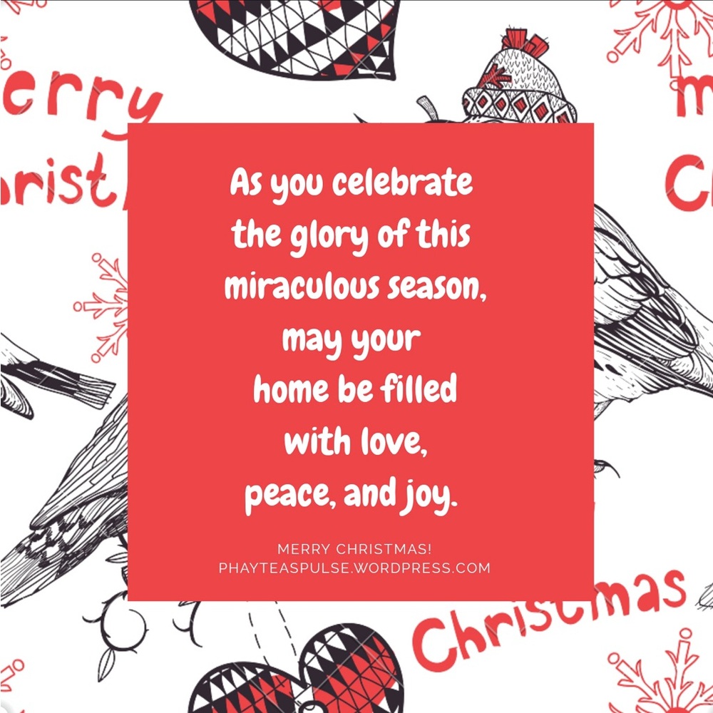 Festive Holiday Greeting Card